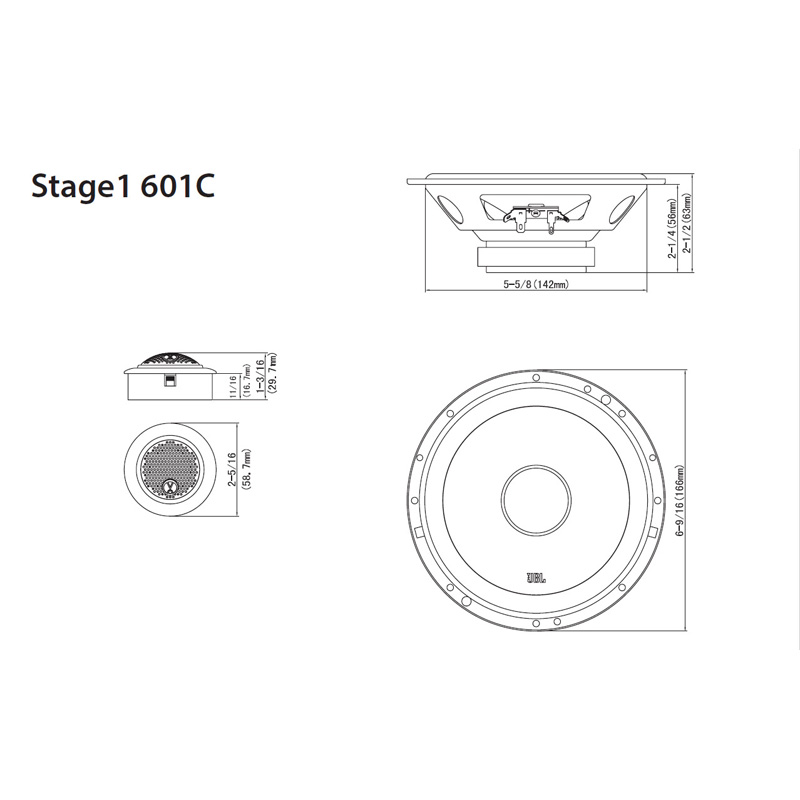 JBL Speakers JB STAGE1601C