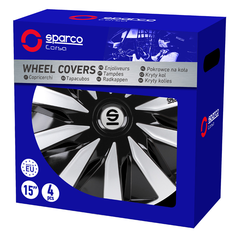 Sparco 13 inch SP 1391BKSV