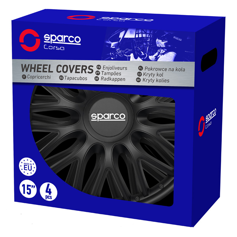 Sparco 13 inch SP 1396BK