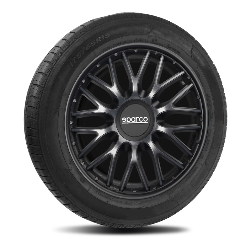 Sparco 13 inch SP 1396GRBK