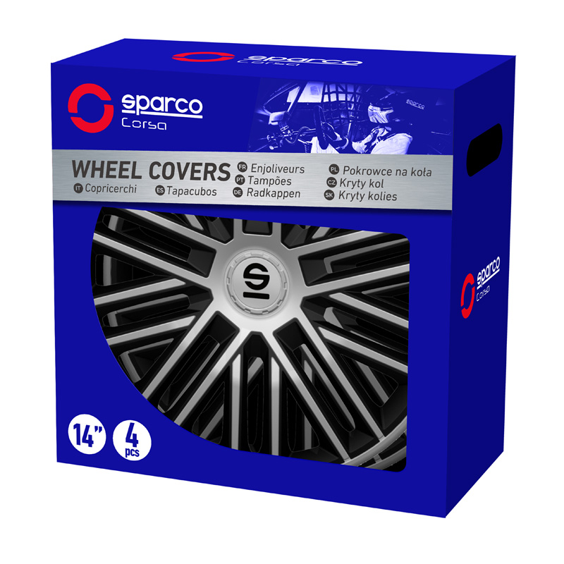 Sparco 15 inch SP 1585SVBK