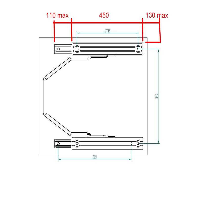 Sparco Stoelframes SP 493