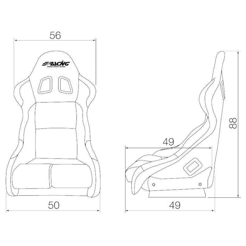 Simoni Racing Kuipstoelen SR S6N