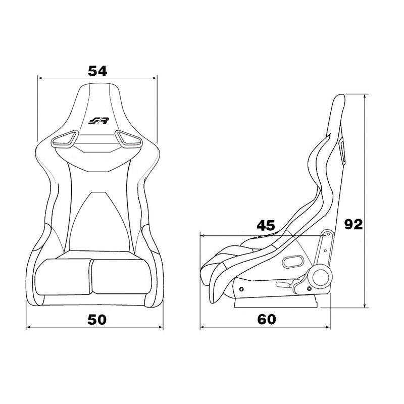 Simoni Racing Kuipstoelen SR SRS11