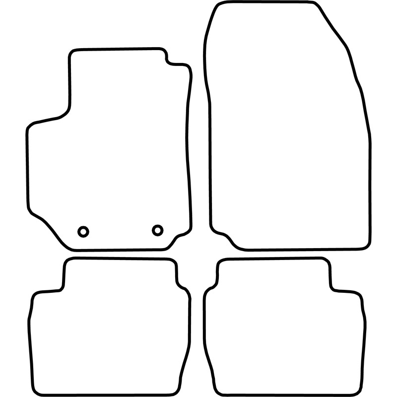 Mijnautoonderdelen Automatten Velours passend voor Fiat Croma 2005-2011 TM FI522V