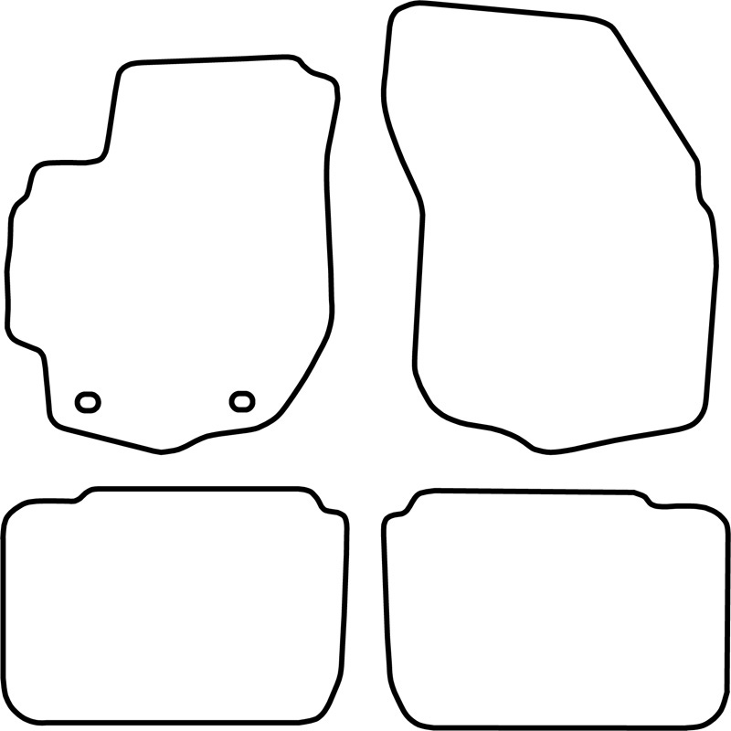 Mijnautoonderdelen Automatten Velours passend voor Suzuki Liana 2004-2007 TM SZ515V