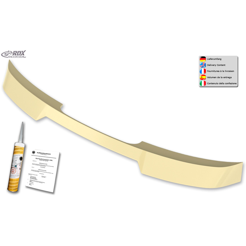 Rdx Racedesign Pasklare achterspoilers TS VW134