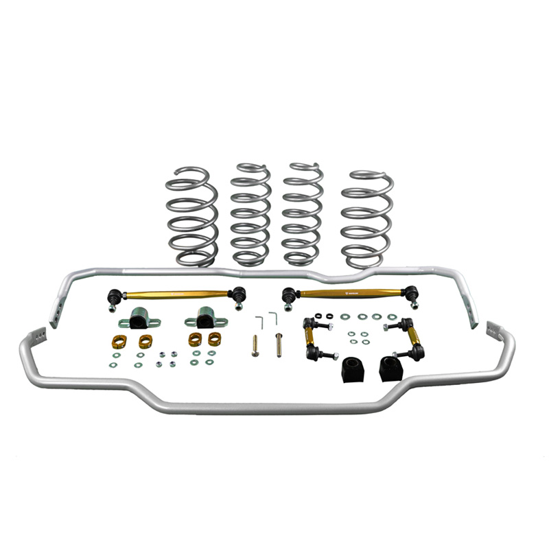 Whiteline Whiteline Grip-Serie 1 Stabilisatorstang en Verlagingsveer Kit passend voor Volkswagen Golf V 1K1/V Variant 1K5 2003-2009 WL GS1VWN001