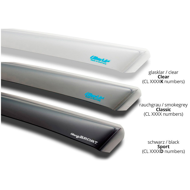 Climair Zijwindschermen Voorzijde CL 46015K