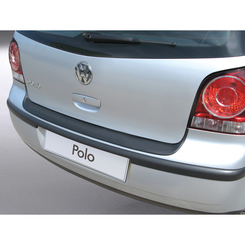 RGM ABS Achterbumper beschermlijst passend voor Volkswagen Polo 9N/9N2 Zwart GR RBP227