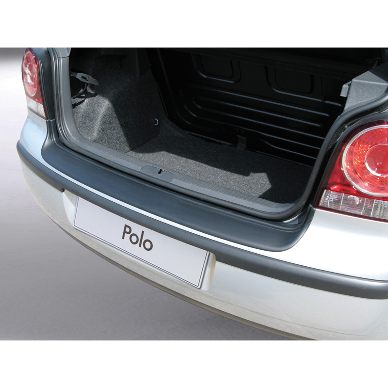RGM ABS Achterbumper beschermlijst passend voor Volkswagen Polo 9N/9N2 Zwart GR RBP227