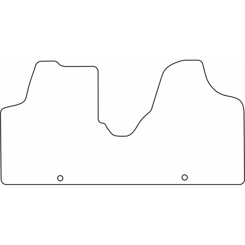 Mijnautoonderdelen Automatten Velours passend voor Citroen Jumpy & Peugeot Expert 2007-2011 (alleen voor) TM CI523V