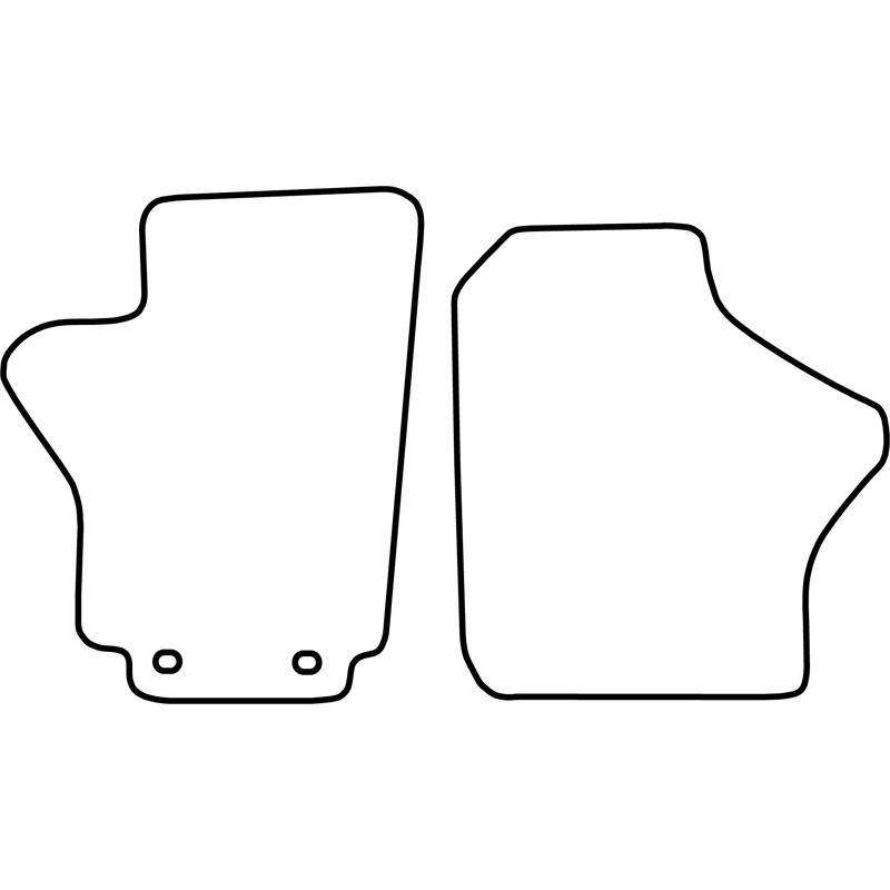 Mijnautoonderdelen Pasklare stoffen matten TM HY513V