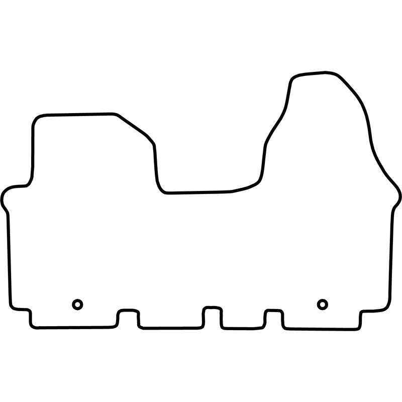 Mijnautoonderdelen Automatten Velours passend voor Opel Vivaro 2001-2014 (alleen voor) TM OP536V